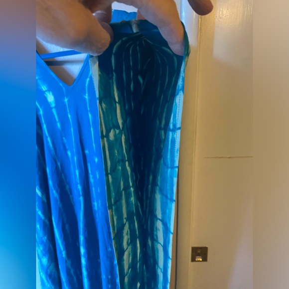 Mala Handworks like new one size rayon batik caftan - Picture 4 of 11